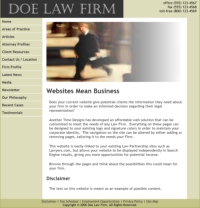 Law Firm Template #001